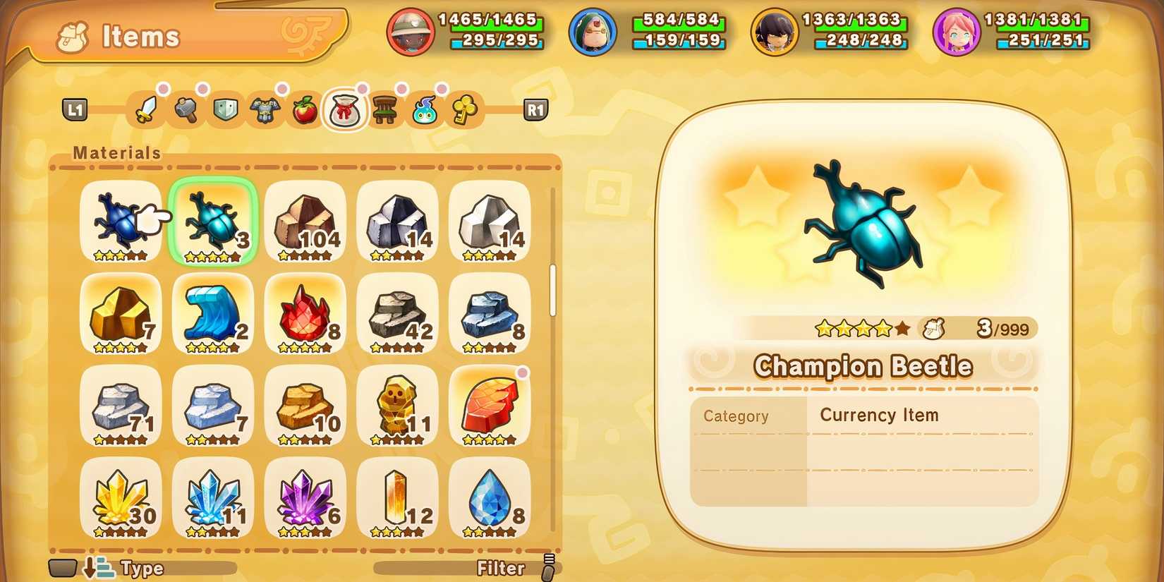 Fantasy Life i Champion Beetle