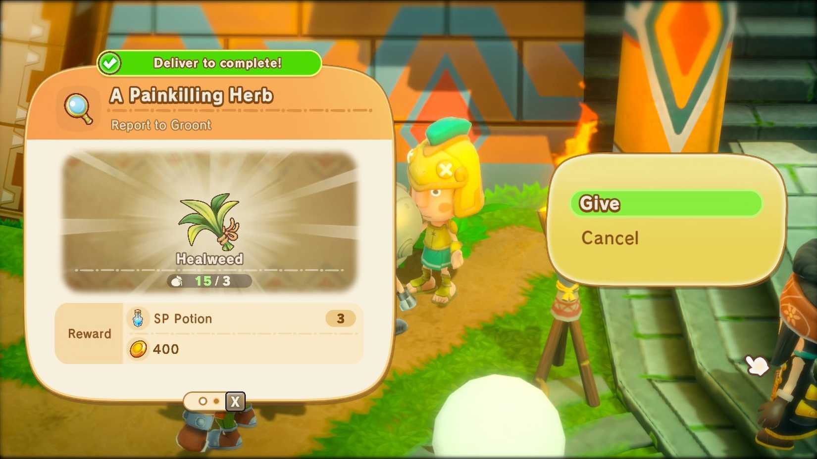 Fantasy Life i A Painkilling Herb