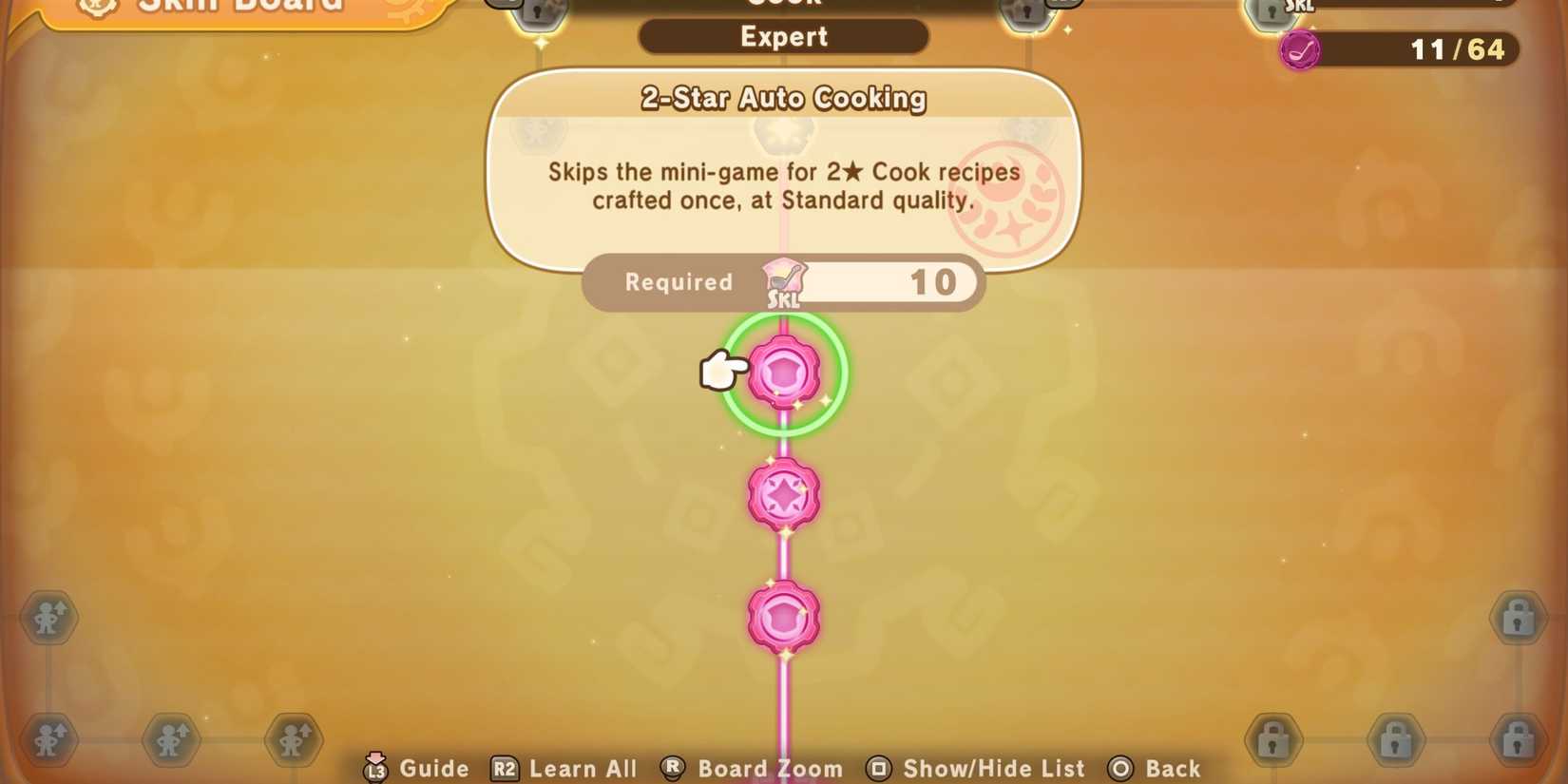 fantasy life i the girl who steals time cooking skill menu 1