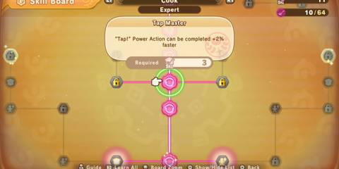 fantasy life i the girl who steals time cooking skill menu