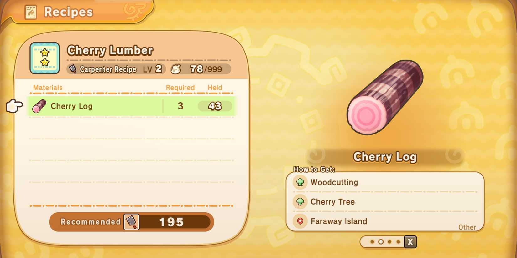 fantasy-life-i-the-girl-who-steals-time-how-get-cherry-lumber-marco-1-star-delivery-request-shop-rating