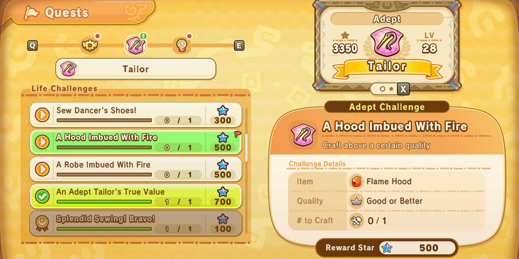 fantasy-life-i-the-girl-who-steals-time-how-get-make-craft-flame-hood-where-find - unlock flame hood crafting