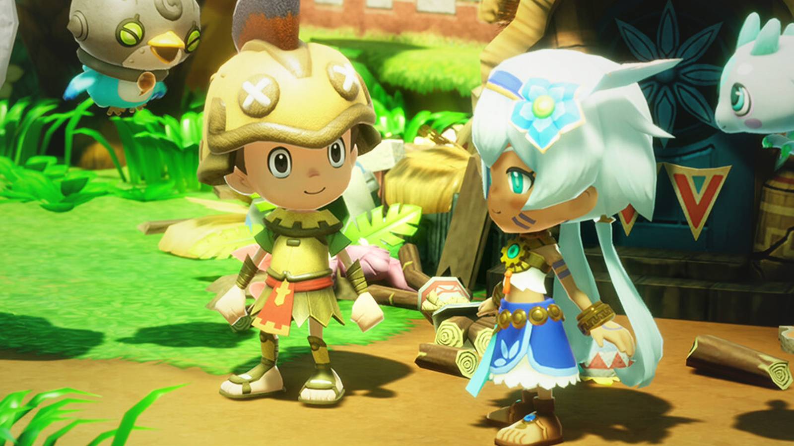 Fantasy Life i The Girl Who Steals Time smiling character promo gameplay screenshot