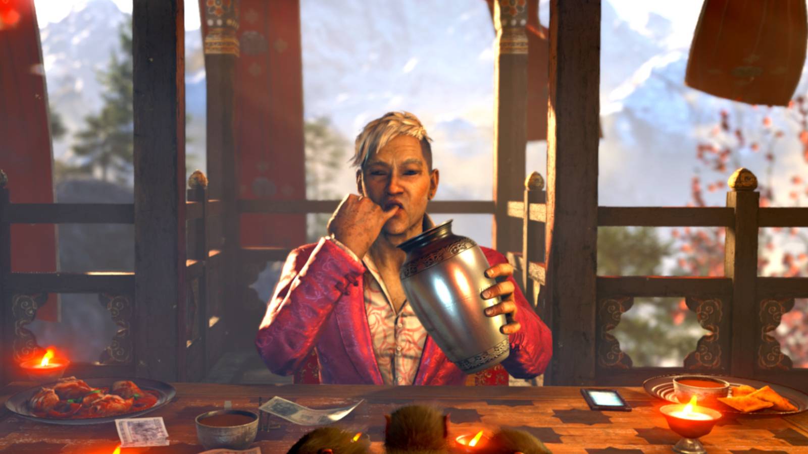Far Cry 4 - Ajay forced to dine with Pagan Min