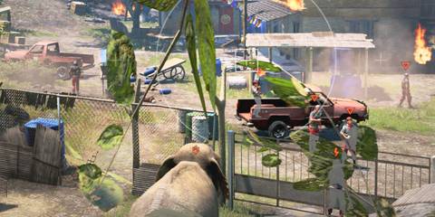 Far Cry 4 - scanning an enemy outpost