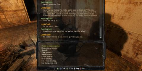 Fast Travel with Lyonka Spade in Shevchenko Stalker Call of Pripyat