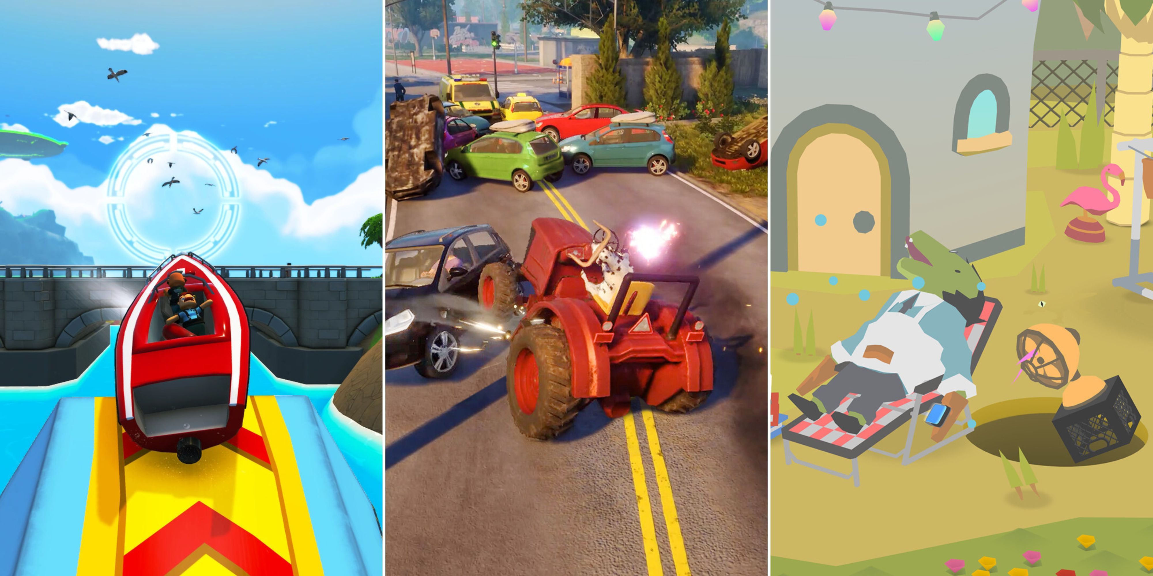 Distribuir juegos de características a toda costa