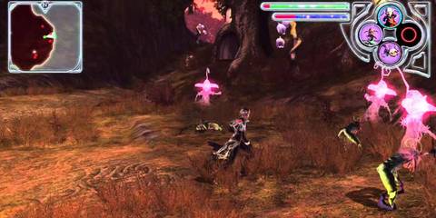 Fighting enemies in Folklore