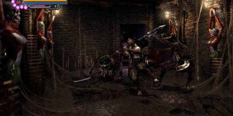 Fighting enemies in Onimusha 2 Samurai’s Destiny