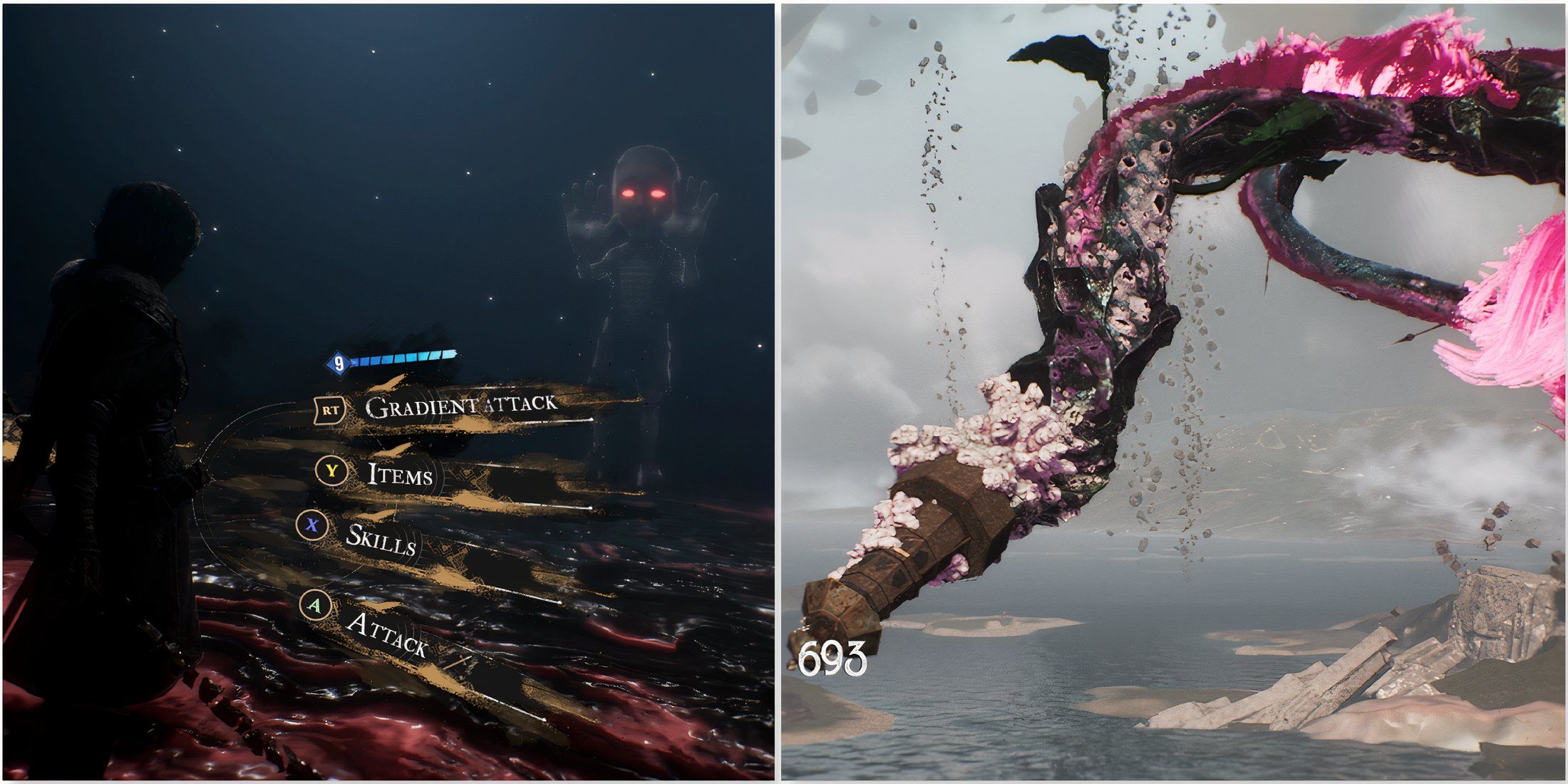 Fighting Mime and Serpenphare in Clair Obscur Expedition 33