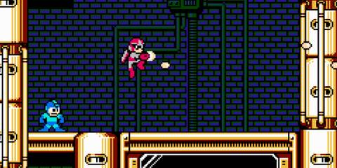 Fighting Proto Man in Mega Man 3