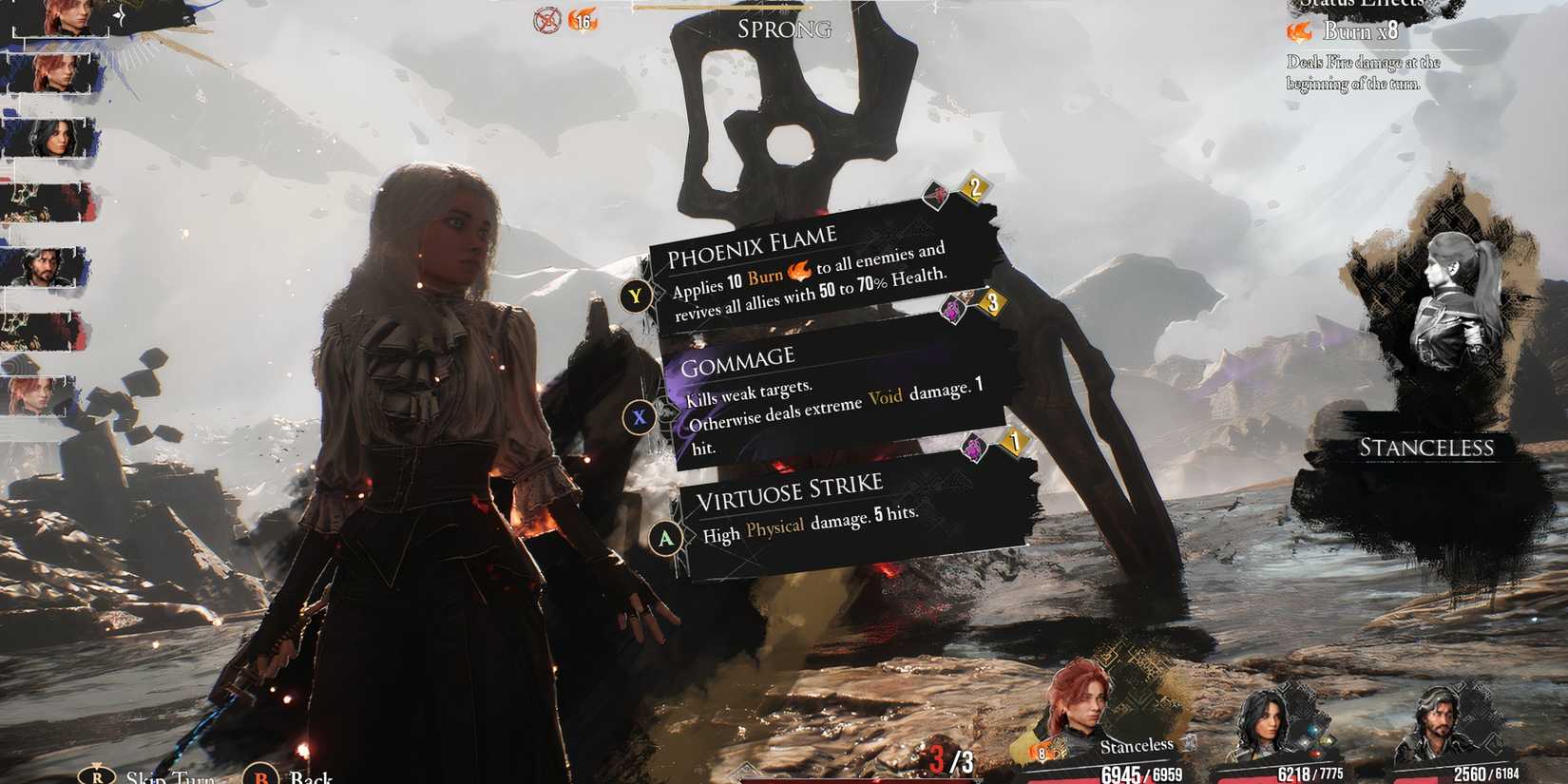 Fighting Sprong in Clair Obscur Expedition 33