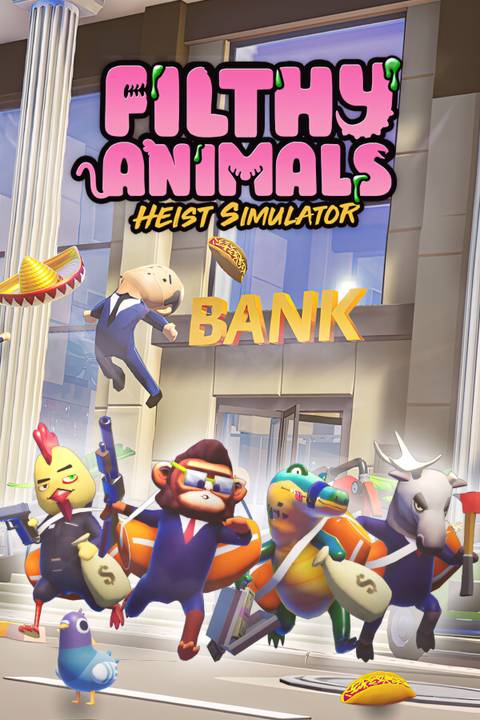 Filthy Animals Heist Simulator Tag Page Cover Art