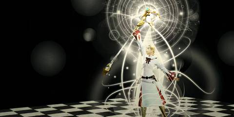 Final Fantasy 14 white mage casting