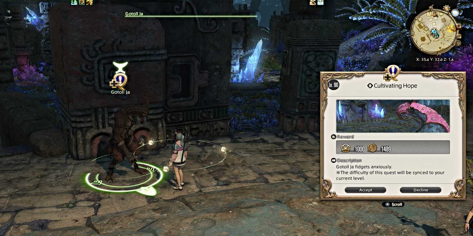 final-fantasy-14-cultivating-hope-quest-start