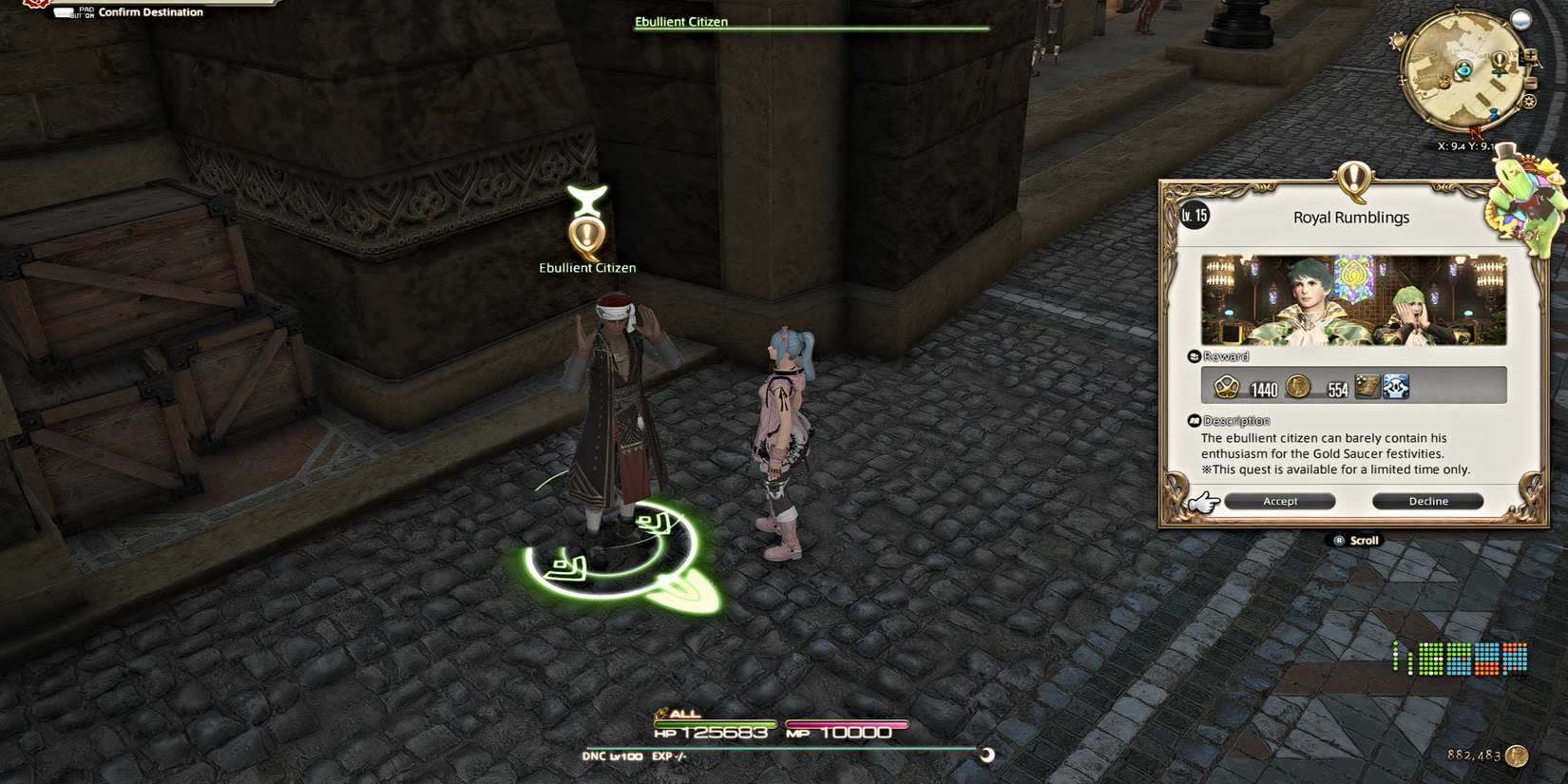 final-fantasy-14-ebullient-citizen-royal-rumblings-quest