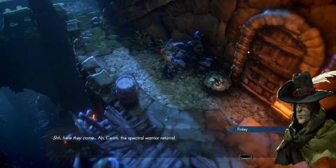 Finley in Sacrament in No Rest for the Wicked