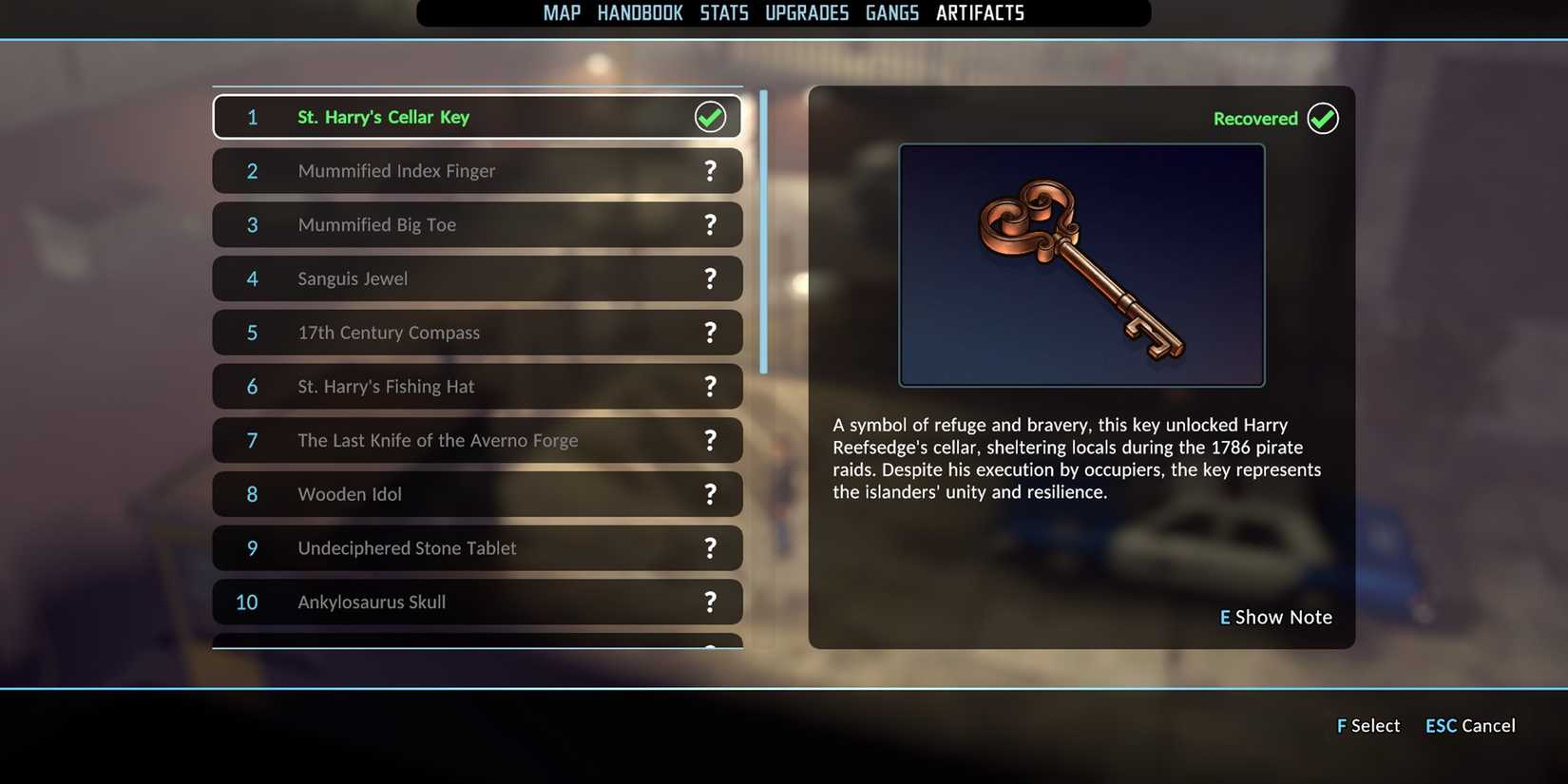 First Artifact - The Precinct