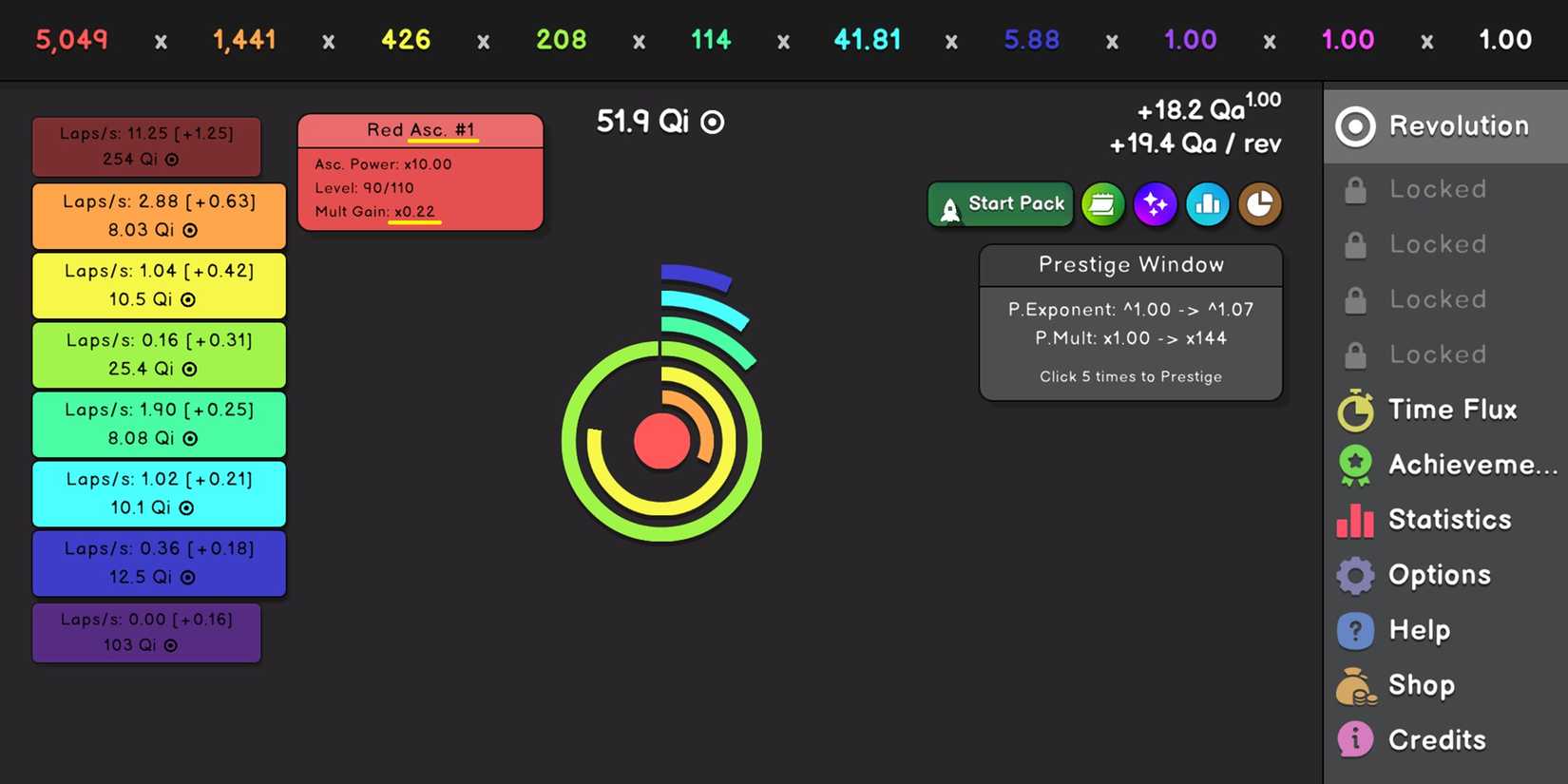 First Ascension - Revolution Idle