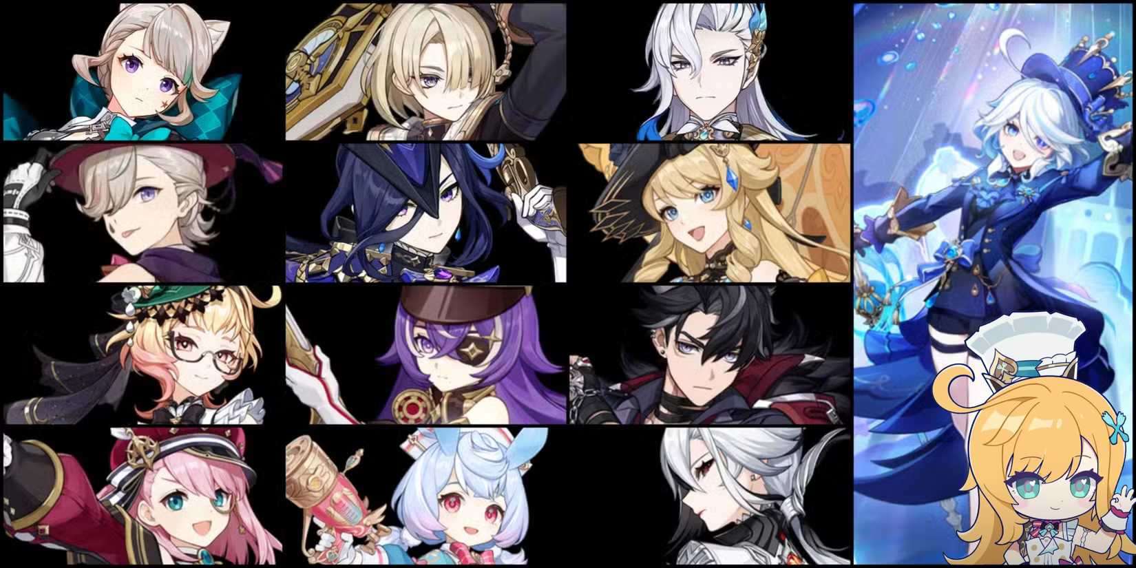 Fontaine cast with Escoffier added