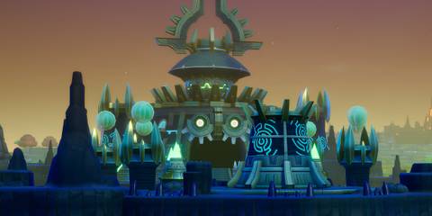 Image of the entrance to Fort Gardhart in Fantasy Life i