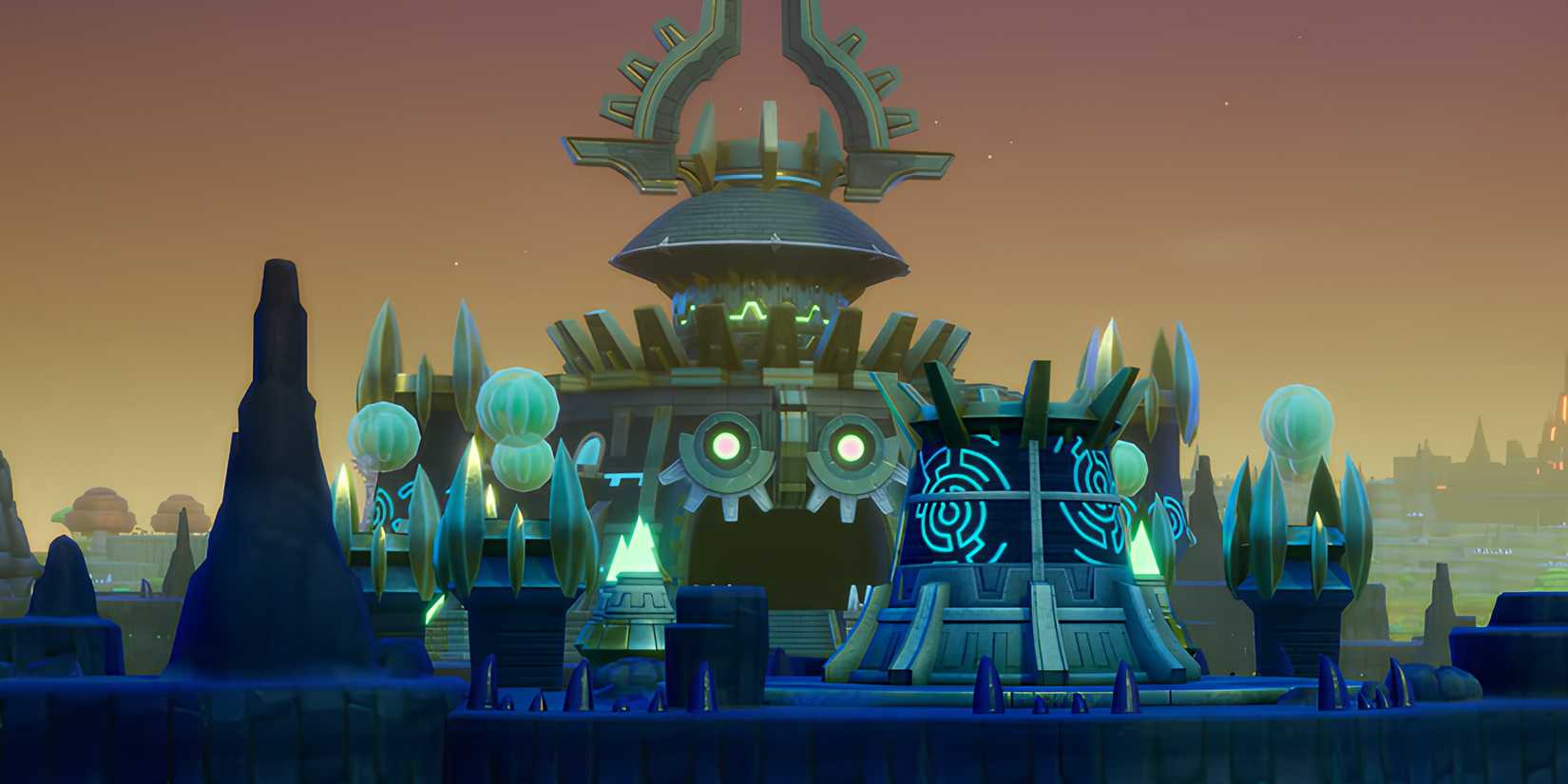 Image of the entrance to Fort Gardhart in Fantasy Life i