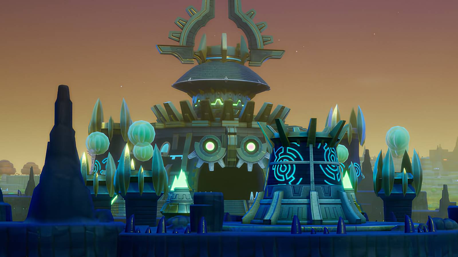 Image of the entrance to Fort Gardhart in Fantasy Life i