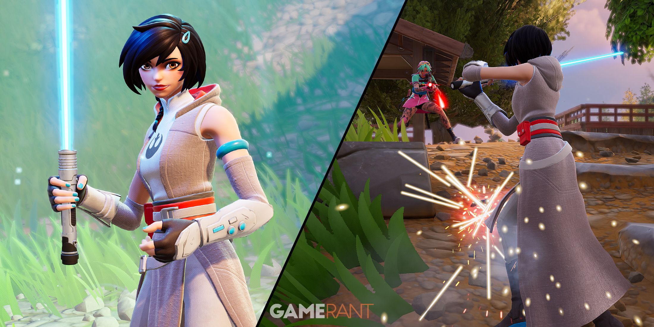 Fortnite how to get Jedi's light sword (and power))