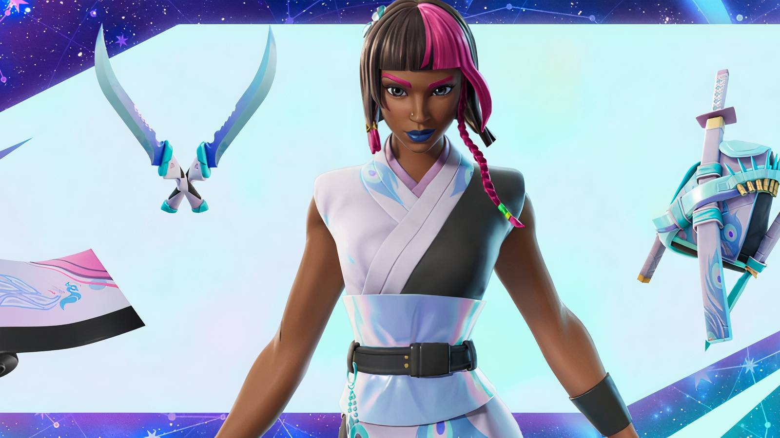 fortnite Iridia Vayne cosmetics