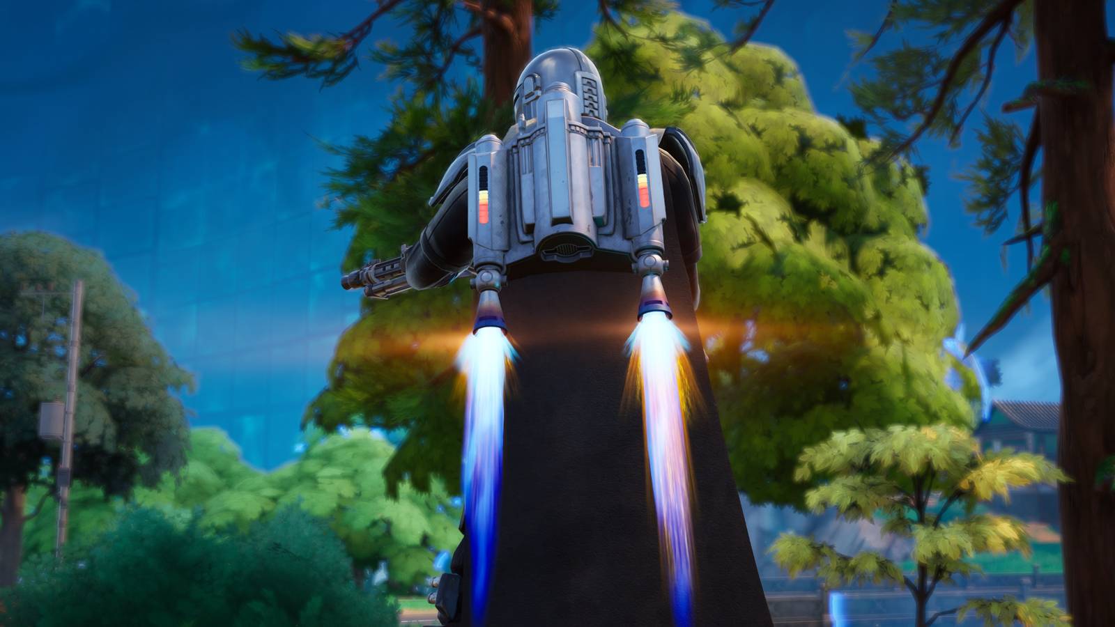 fortnite jetpack mandalorian