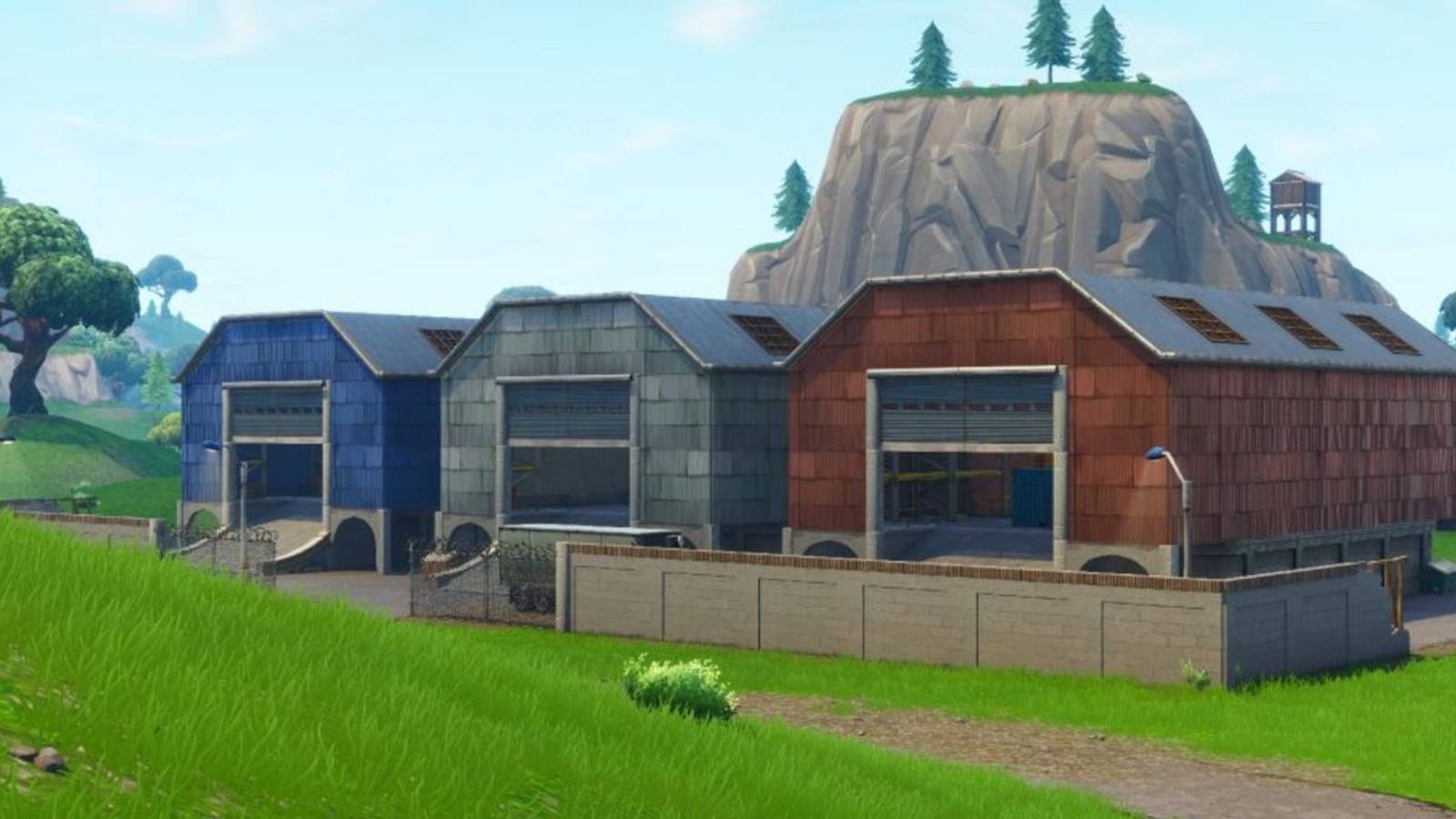 fortnite teases destruction of dusty depot in og game mode