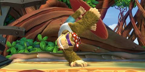 Funky Kong in Donkey Kong Country Tropical Freeze