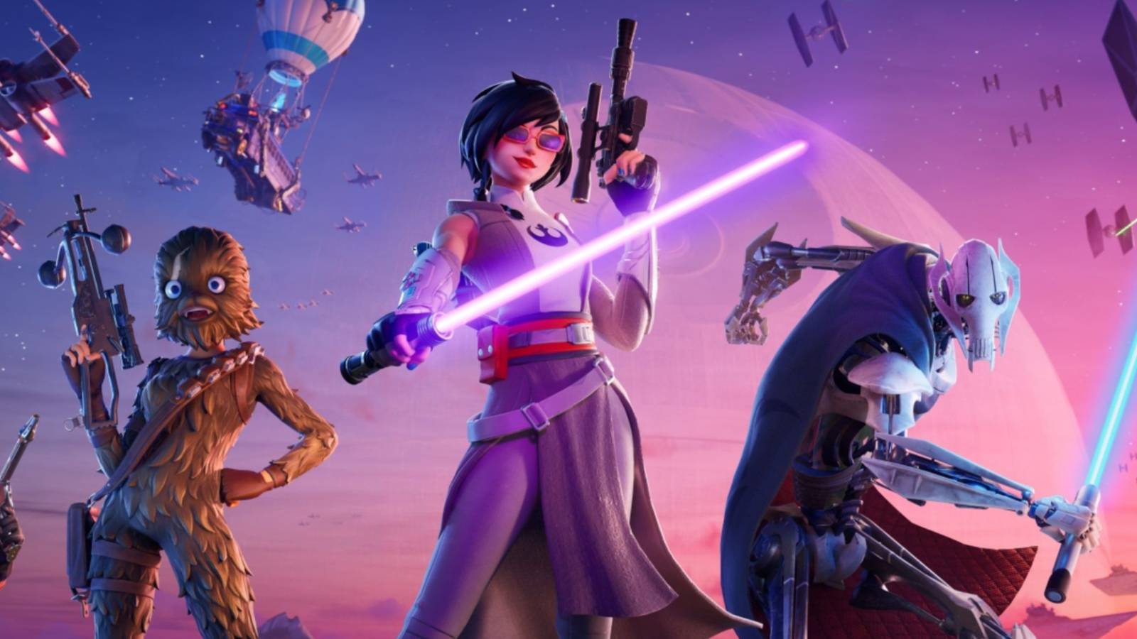 Skins included in the Fortnite Galactic Battle Pass