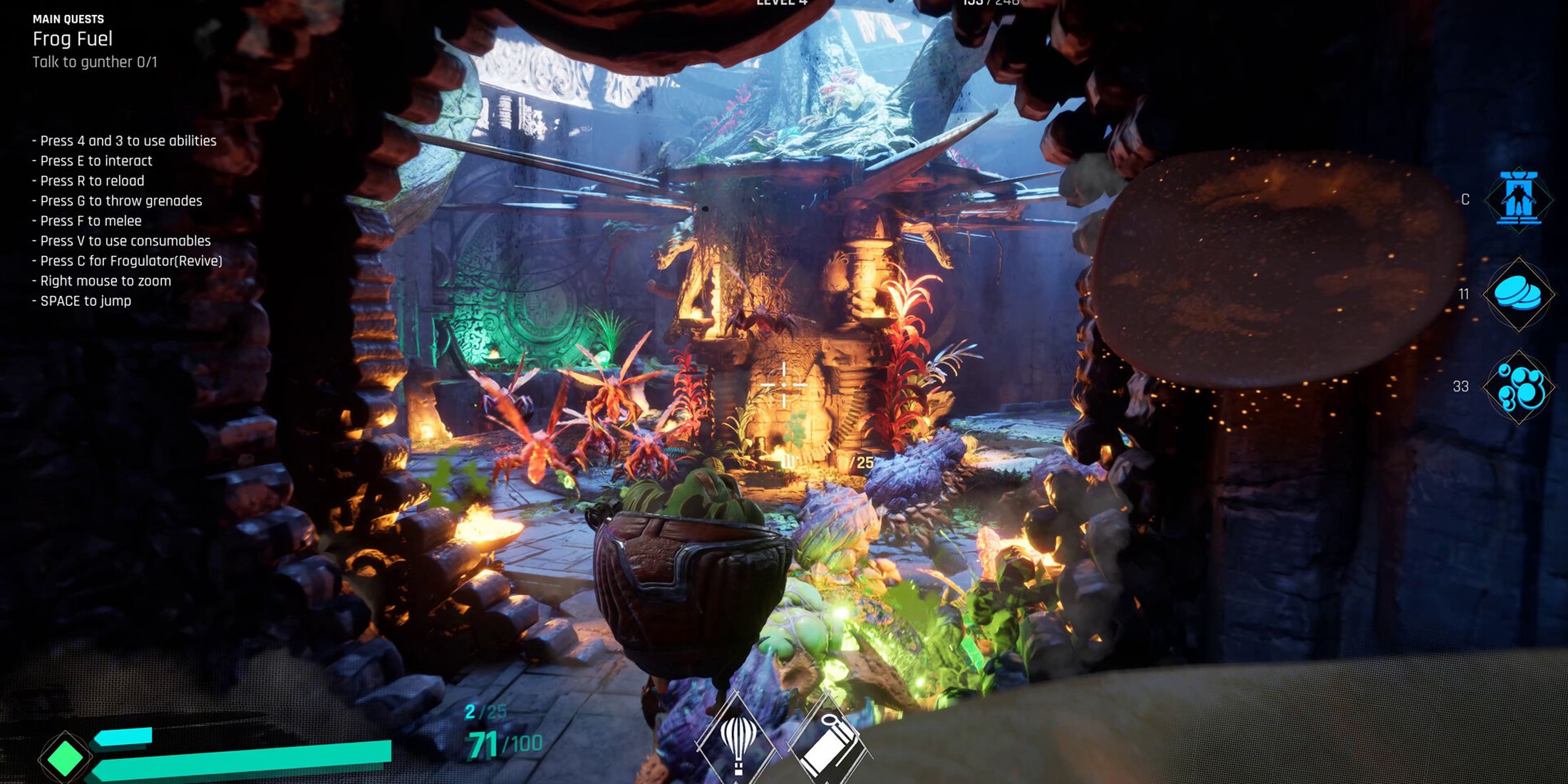 gang of frogs level 4