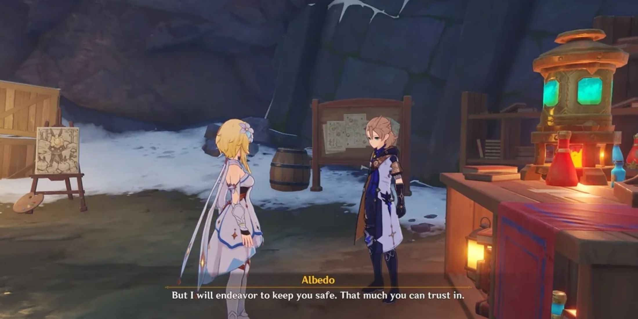 Genshin Impact-Albedo Character Story