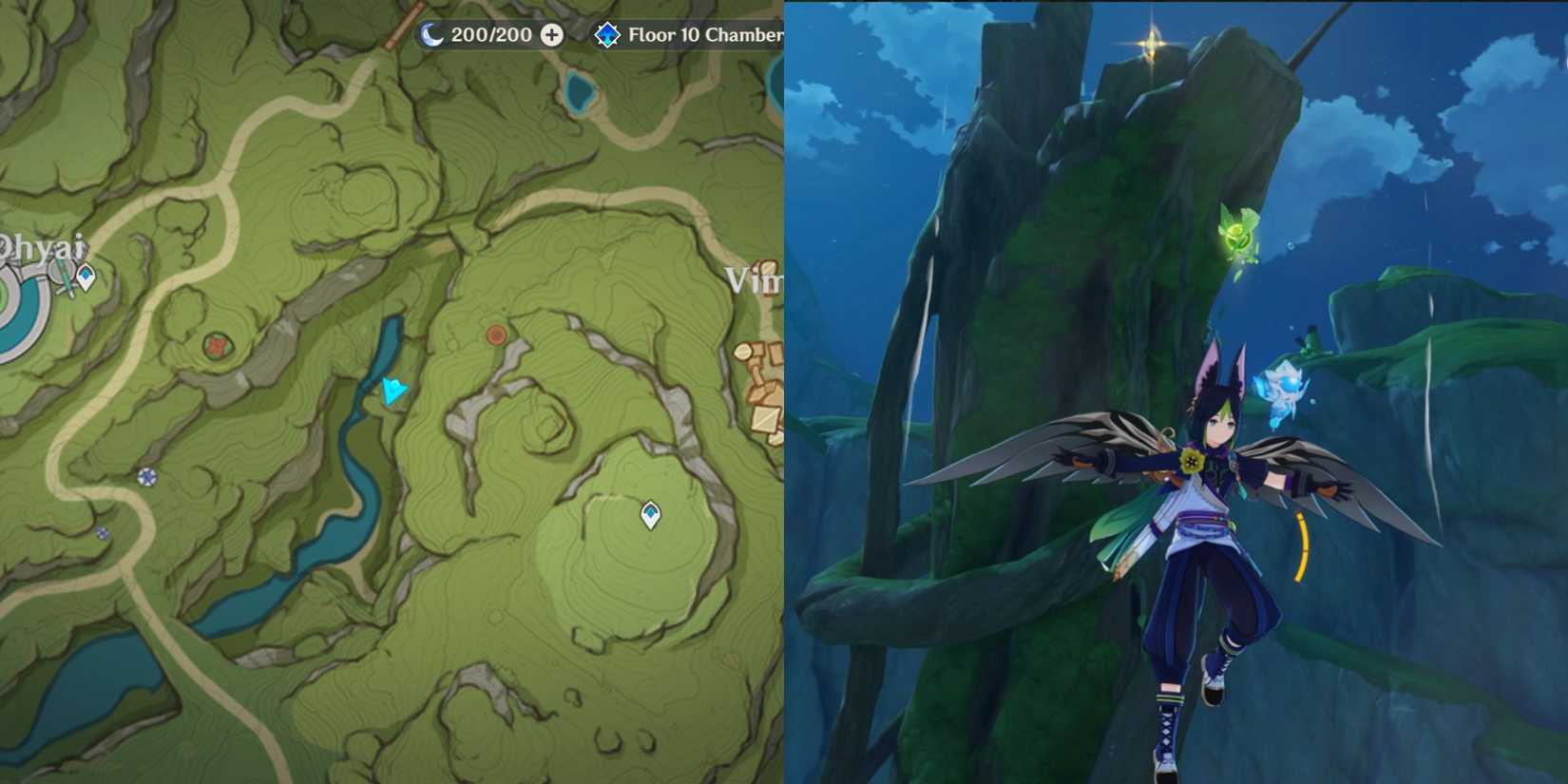 Genshin Impact - Ardravi Valley Dendroculus Location 14