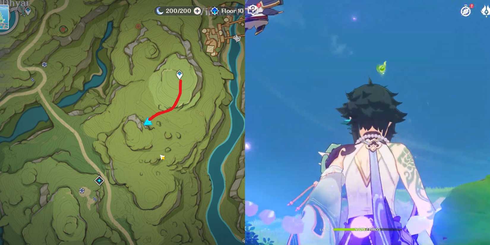 Genshin Impact - Ardravi Valley Dendroculus Location 16