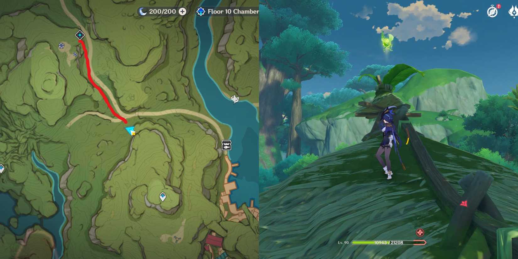 Genshin Impact - Ardravi Valley Dendroculus Location 18