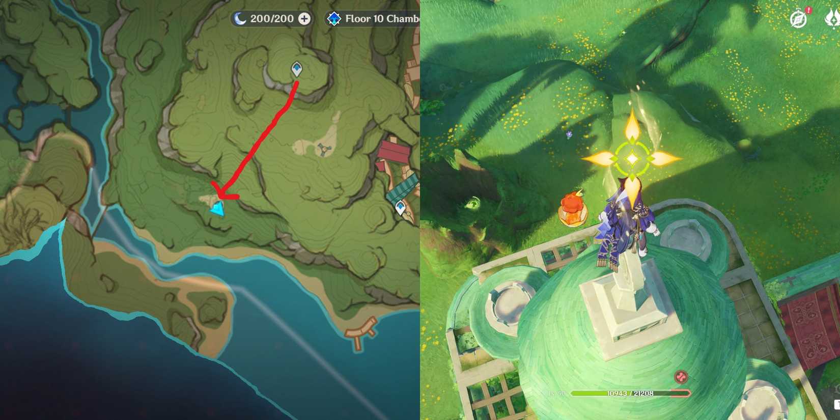 Genshin Impact - Ardravi Valley Dendroculus Location 20