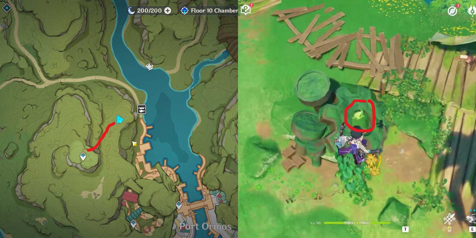 Genshin Impact - Ardravi Valley Dendroculus Location 21