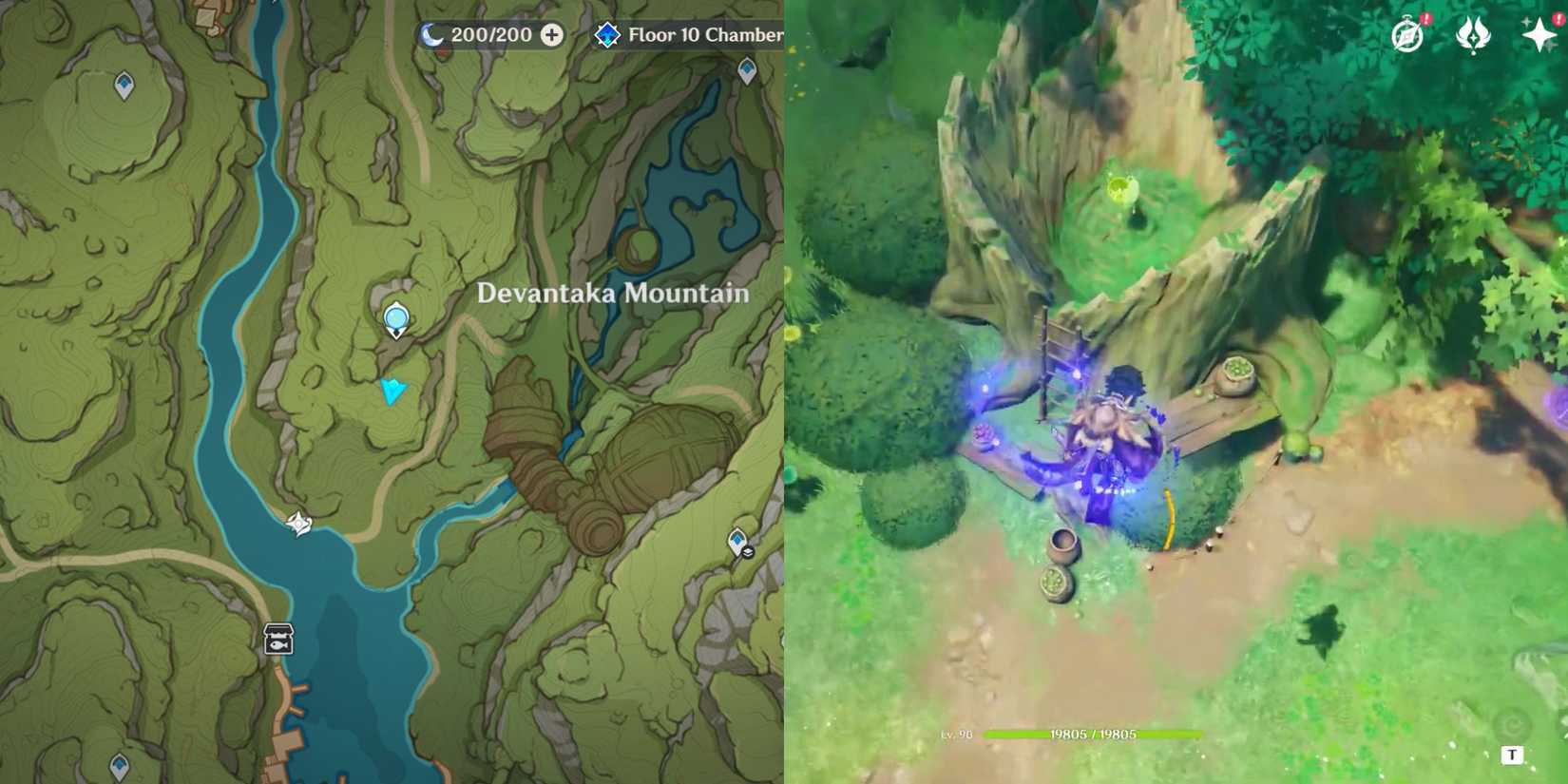 Genshin Impact - Ardravi Valley Dendroculus Location 24