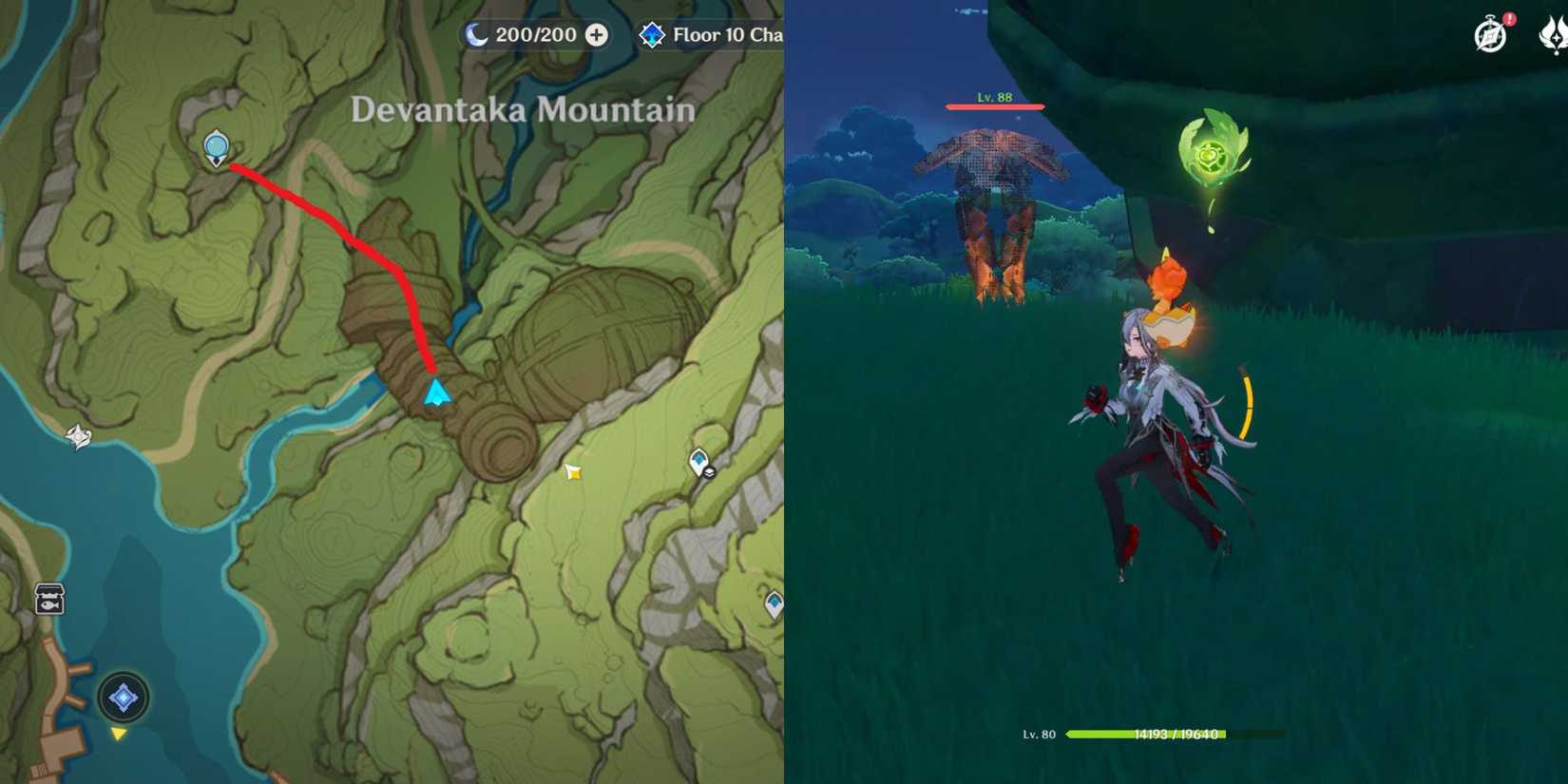 Genshin Impact - Ardravi Valley Dendroculus Location 26