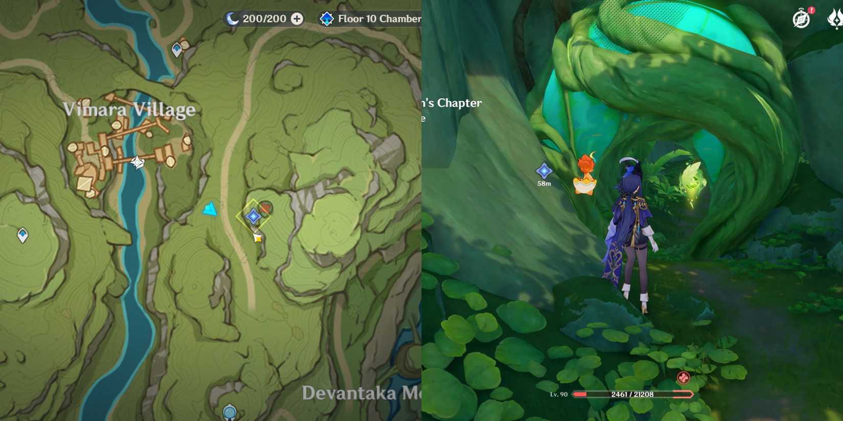 Genshin Impact - Ardravi Valley Dendroculus Location 30