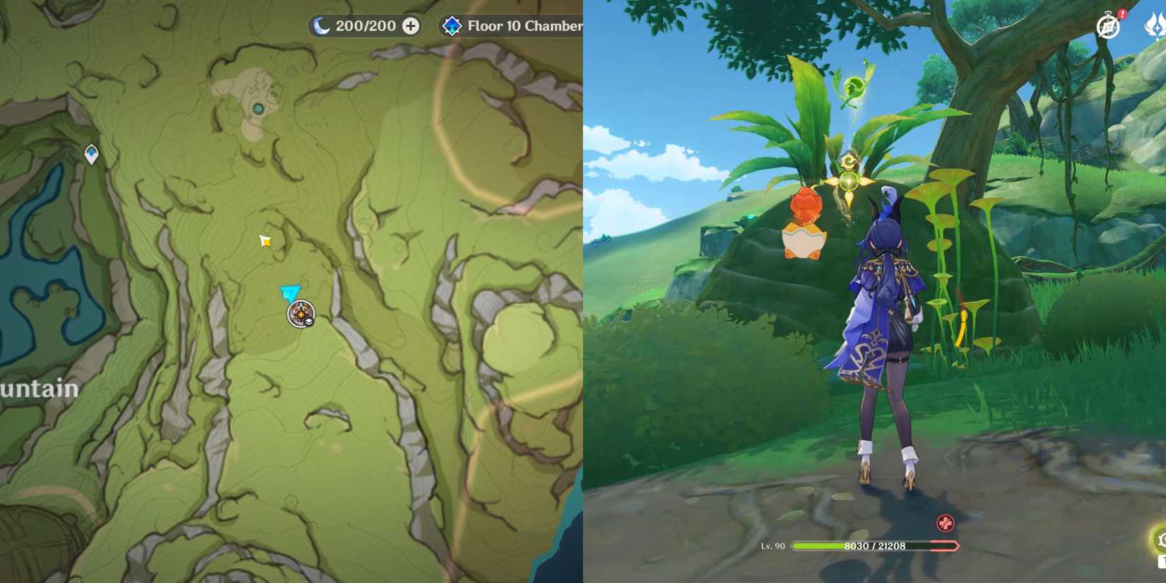 Genshin Impact - Ardravi Valley Dendroculus Location 5