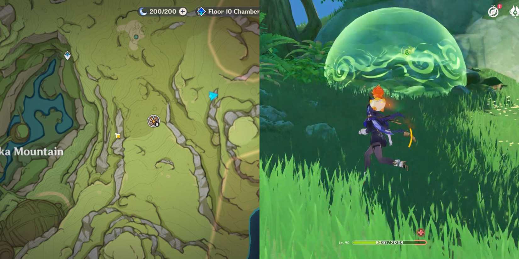 Genshin Impact - Ardravi Valley Dendroculus Location 6