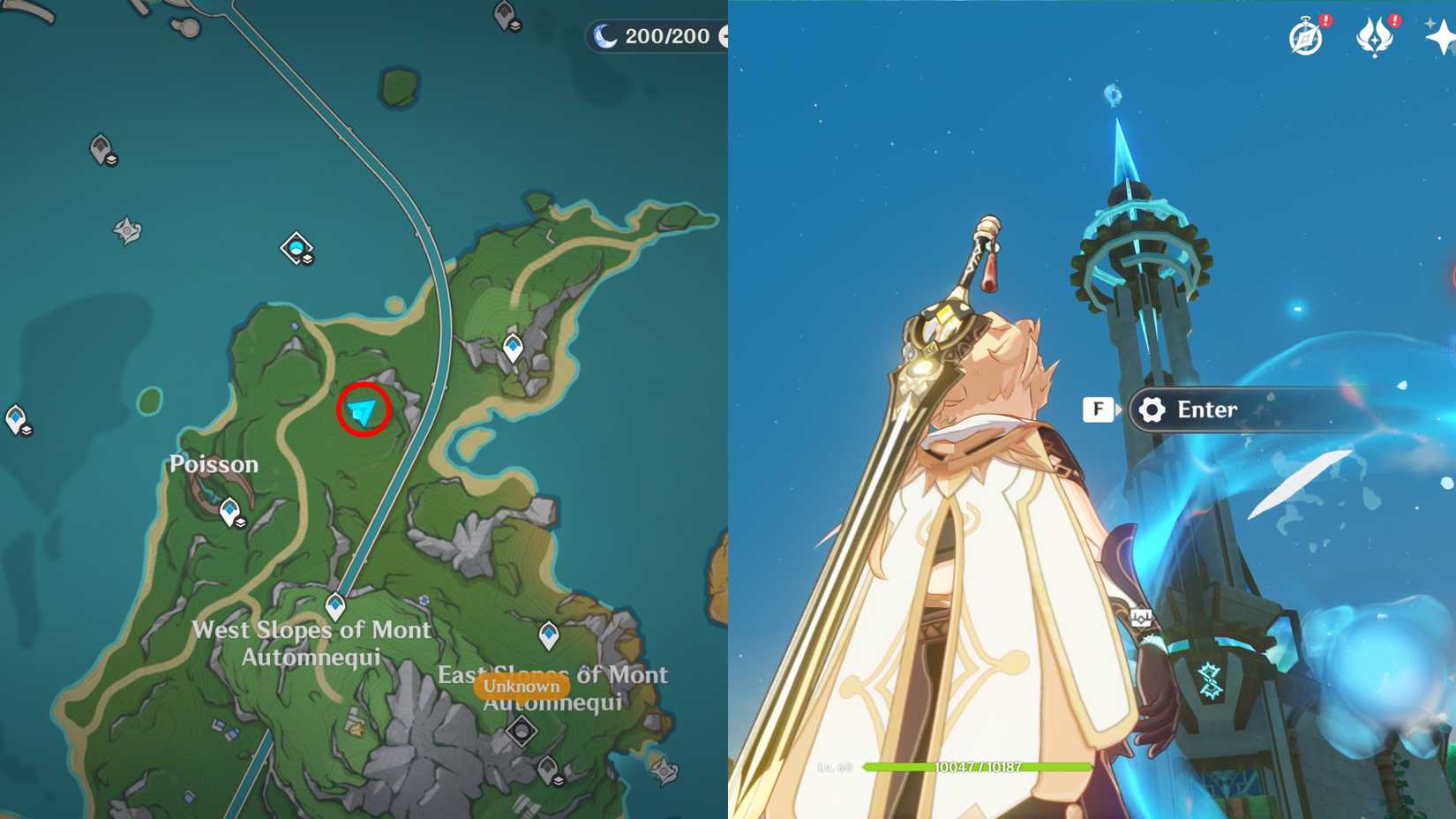 Genshin Impact Belleau Region Hydroculus Locations 14