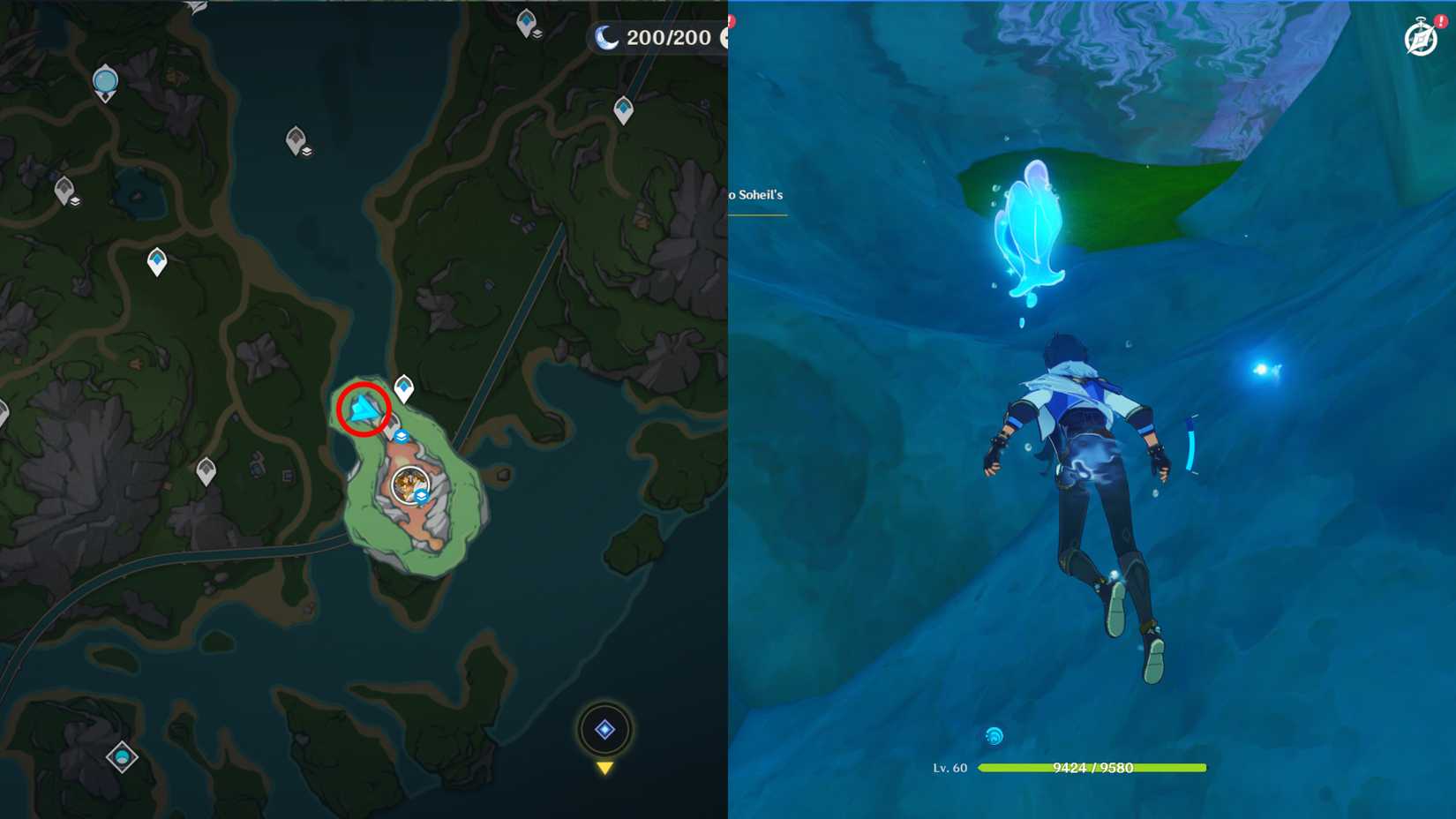 Genshin Impact Belleau Region Hydroculus Locations 4