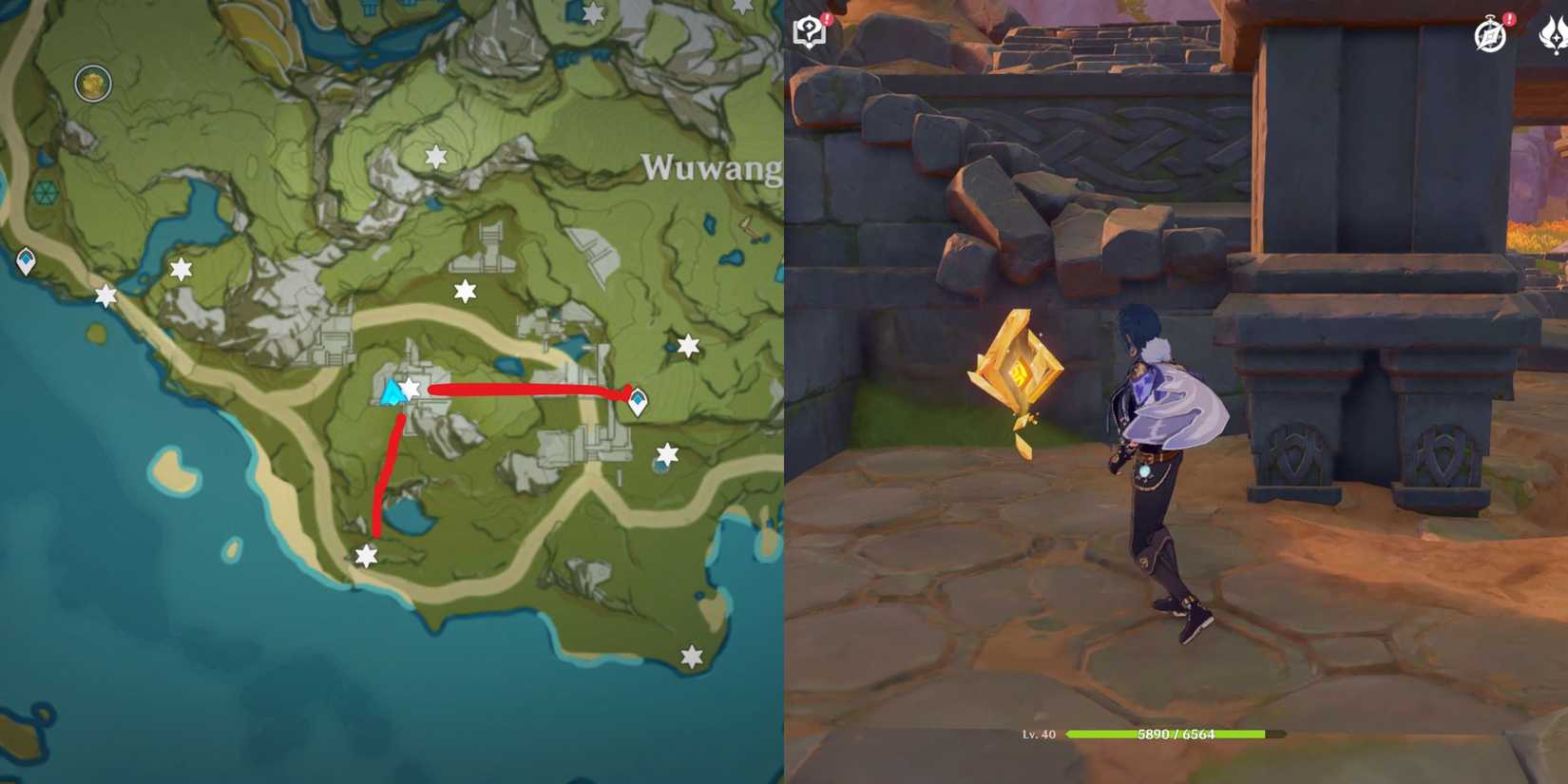 Genshin Impact- Bishui Plain Geoculus 17