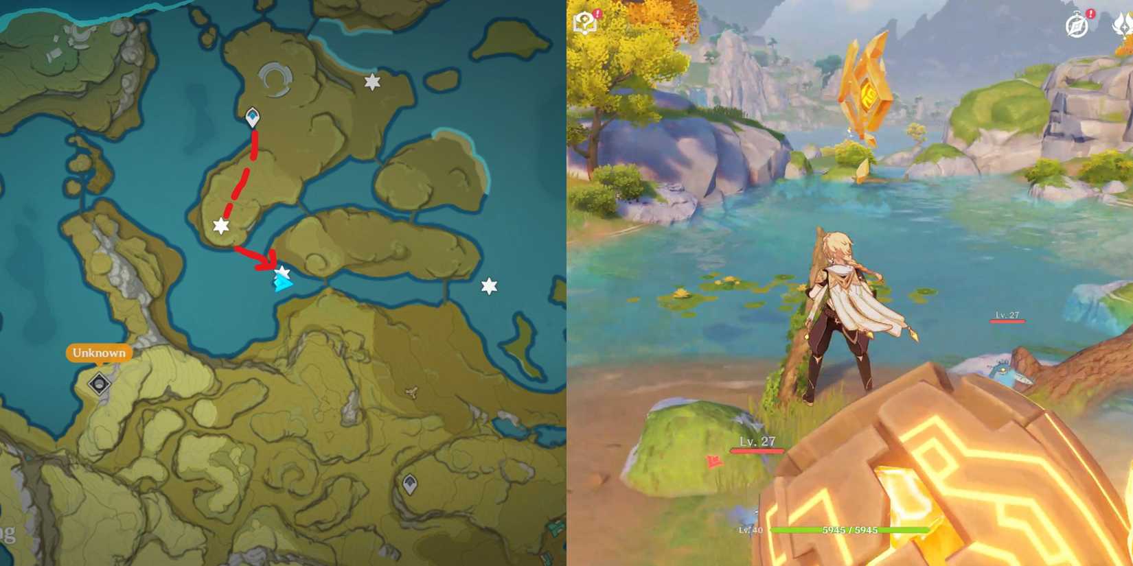 Genshin Impact- Bishui Plain Geoculus 38