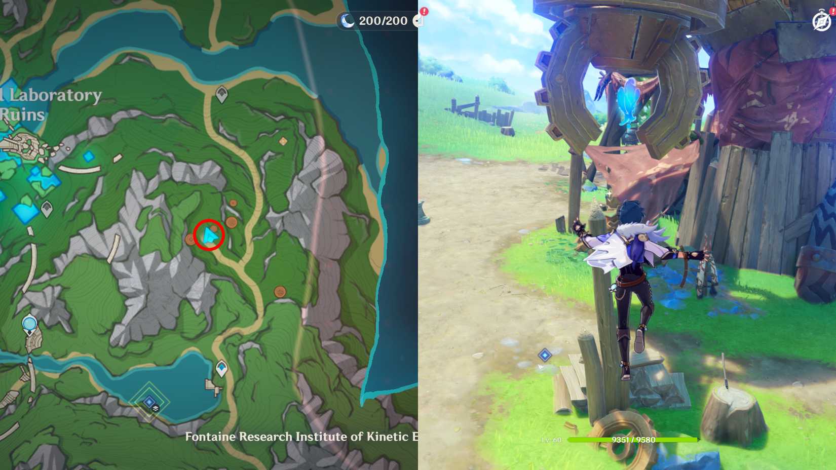 Genshin Impact Fontaine Research Institute of Kinetic Energy Hydroculus Locations 19